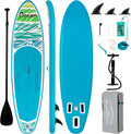 11'x32"x6" Inflatable Paddle Board with High-pressure Air Pump